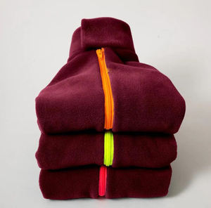 Venta al por mayor abrigo de lana para perros pulóver chaqueta de lana cierre de cremallera chaleco para perros abrigo de invierno cálido para perros - Product Image 4