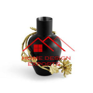 2025 Attractive Finished Hot Selling <b>Texture</b> Design Handmade Metal <b>Vase</b> at Low Price - Product Image 5