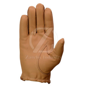 Gants de conduite en cuir pour hommes grande taille, antidérapants, avec sangle de poignet réglable, chauds, compatibles écran tactile, pour usage extérieur et adulte - Product Image 6