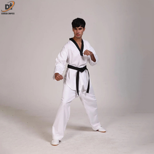 ชุดเทควันโดสำหรับศิลปะการต่อสู้ชุดเทควันโดดีไซน์ใหม่ล่าสุดออกแบบได้ตามต้องการ - Product Image 6