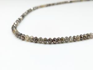 Perles rondelles à facettes multi-diamants Perles de pierre scintillante multicolore naturelle pour la fabrication de bijoux 15 pouces de long AAA + Perle de qualité - Product Image 2