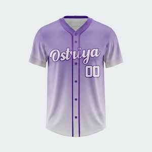 Camiseta de Béisbol de Manga Corta con Botones para Hombre y Mujer, Ropa Deportiva Hip Hop, Camiseta de Béisbol a Precio Económico - Product Image 2