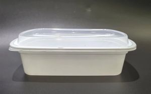 Hot Selling 28-32oz Disposable Clear <b>Plastic</b> PP Rectangular Takeout <b>Food</b> <b>Container</b> Folding Design Ready for Export From Vietnam - Product Image 5