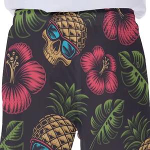 Shorts personnalisés pour hommes respirants 100% polyester fabriqués par sublimation avec cordon de serrage Shorts respirants pour hommes en vente - Product Image 6