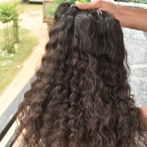 ผมมนุษย์ธรรมชาติแบบไม่ผ่านกระบวนการผมชาวอินเดีย - Product Image 1