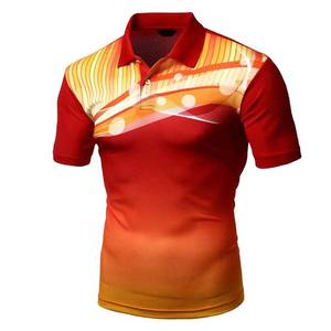 Camisas Polo para Hombre al por Mayor, Nueva Llegada, Algodón, Tallas Grandes, Logotipo Personalizado OEM y Camisas Polo con Estampado por Sublimación - Product Image 4