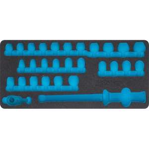 Inserto de Espuma Suave de 2 Componentes Hazet para Estuches de Herramientas 163-420 - Product Image 1