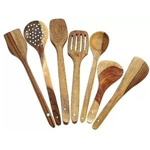 Vente en gros de couverts en bois jetables biodégradables avec logo personnalisé, y compris une cuillère à café pour les occasions de fête - Product Image 3