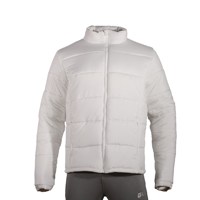 Veste imperméable coupe-vent unisexe de haute qualité en coton 100% épais, imprimée numériquement, couleur unie blanche, avec logo personnalisé OEM