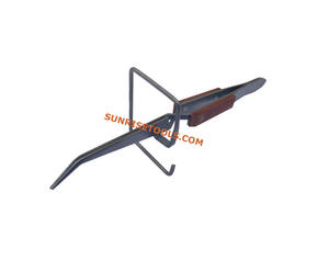 Pinzas de fibra curvada con soporte, proveedor de herramientas de joyería, herramienta de joyería - Product Image 1