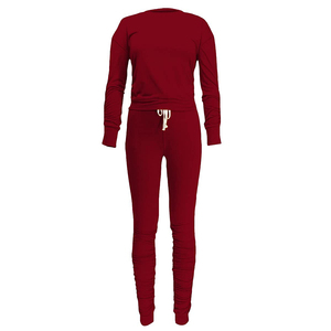Conjunto Deportivo de 2 Piezas para Mujer, Color Personalizado, con Capucha, Transpirable, Informal, Cortavientos, para Correr, Otoño - Product Image 1