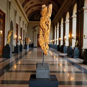 Soporte de Madera Antiguo para Conectores y Soportes de Estantes - Product Image 2