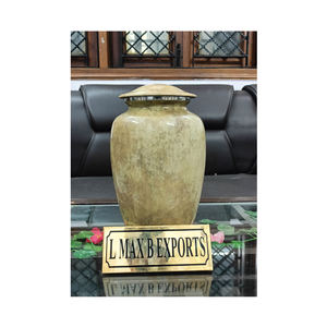 Cenizas humanas conmemorativas Suministros funerarios Urnas de aluminio de cremación para adultos multicolor a precio de mercado mayorista de India - Product Image 1