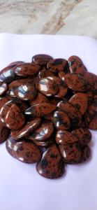 Obsidiana Caoba, Gema Natural Cabujón Suelto y Liso, Ligero para Alivio de la Ansiedad y Absorción de Energía Negativa - Product Image 2