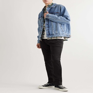 Nueva Llegada 2024 Chaqueta de Mezclilla para Hombre 100% Algodón de Alta Calidad, Diseño Personalizado, Estilo Vintage con Capucha - Product Image 5