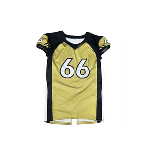 Maillot de football américain pour homme à séchage rapide et coupe ajustée Maillot de baseball de couleur unie Vêtements de sport grande taille disponibles - Product Image 4