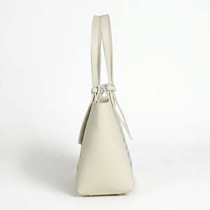 VIDOT7 Borsa a Tracolla Estiva Boho da Donna con Design a Patta in Vera Pelle Dollaro Strutturata - Made in Italy - Product Image 5