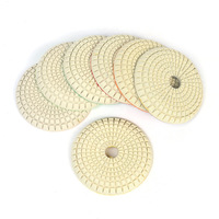 Offre Spéciale Tampons de Polissage Diamantés pour Marbre, Granit, Quartz, Béton, OEM, Convexes, en Résine, Haute Résistance, Longue Durée, Utilisation Humide