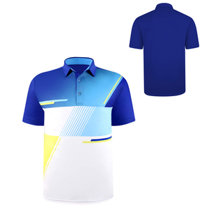 Polo de manga corta de verano de alta calidad para hombre, Polo unificado con sublimación bordada de diseñador, polo - Product Image 3