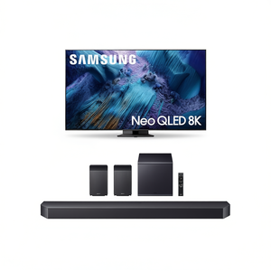 ทีวีสมาร์ทมินิ LED ขนาด 75 นิ้ว (รุ่นปี 2025) ระดับ 8K พร้อมโปรเซสเซอร์ AI Gen3 รองรับการอัปสเกล AI เป็น 8K ระบบโฮมเธียเตอร์ Q Series 11.1.4ch - Product Image 2