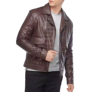 Chaqueta de Cuero Sofisticada para Hombre con Detalles Finos, Construcción Duradera y Apariencia Elegante para el Día a Día - Product Image 4