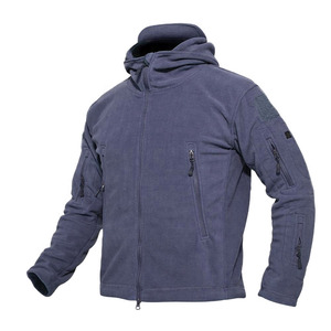 Chaqueta Softshell de piel de oveja de talla grande personalizada abrigo deportivo al aire libre a prueba de viento e impermeable con posición de logotipo frontal - Product Image 5
