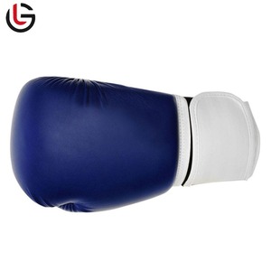 Genuine Leather Custom Boxing <b>Gloves</b> High Quality MMA and boxing <b>Gloves</b> with Adjustable Strap Private Label Cowhide Leather - Product Image 4
