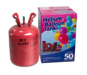 Party Factory <b>Helium</b> <b>Tank</b> for up to 50 Latex <b>Balloons</b>, <b>Helium</b> Cylinder 14.1 for Sale to with Fast Shipment to United Kingdom - Product Image 1