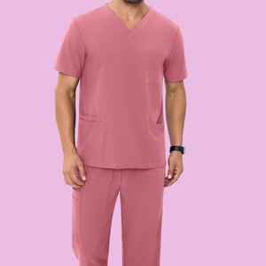Vente en gros d'uniformes hospitaliers de haute qualité personnalisés Ensembles d'uniformes d'allaitement Tenue médicale pour hommes - Product Image 2