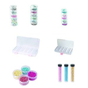Fabrication de bijoux boîte de rangement compartiment boîte perle organisateur diviseur plastique PP perles outils passe-temps artisanat bricolage - Product Image 2