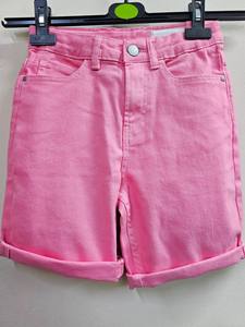 Bermuda respirant en coton tissé pour garçons, bermuda écologique, tendance d'été, vintage, décontracté, motif uni pour enfants, nouvel arrivage - Product Image 4