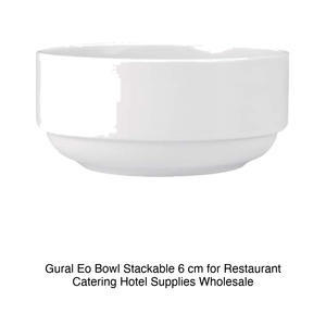 Bol empilable Gural Eo 6 cm pour la restauration, les hôtels, les fournitures en gros - Product Image 2