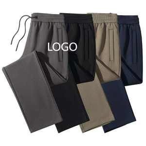 Breathable 2026 Men's <b>Trousers</b> Long Pants Loose <b>Lightweight</b> Casual <b>Summer</b> <b>Trousers</b> - Product Image 4