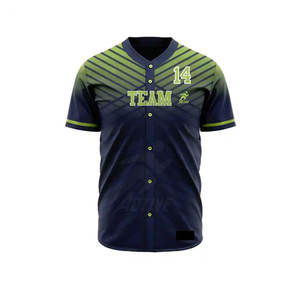 Ropa deportiva Uniforme de béisbol de nuevo diseño Uniforme de béisbol de poliéster 100% a la venta - Product Image 4