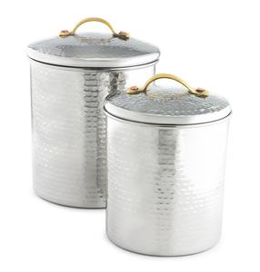 Top Selling Premium Decorative Design Galvanized Canister <b>Metal</b> Canister Decorative <b>Metal</b> Canister Handmade - Product Image 3