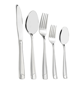 Ensemble de couverts à couteau et fourchette en acier Meilleur emballage de couverts pour cuisine ou restaurant Cuillère à dîner en acier miroir 5 pièces - Product Image 4