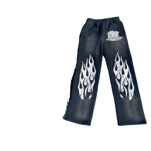 Sudadera de Forro Polar para Hombre, Talla Grande, Invierno, Protección Solar, Transpirable, Secado Rápido, Resistente al Viento, Estampado Acid Wash, Algodón/Poliéster, Estilo Hip Hop, ASEB INDUSTRIES - Product Image 4