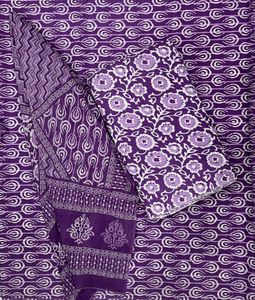 Coton imprimé dupatta meilleure qualité tissu 2.50 coupe mètre meilleure qualité tissu dupatta - Product Image 1