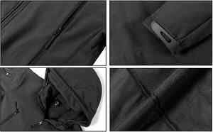 Chaqueta Cortavientos de Invierno para Hombre UNIQUEGYM, Impermeable, Ecológica, Estilo Urbano, Tipo Bomber - Product Image 2