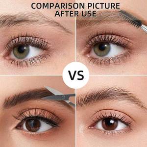 Ciseaux à sourcils de luxe pour des résultats professionnels Ciseaux à sourcils incurvés en acier inoxydable Résistant à la rouille et durable - Product Image 4