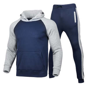 Offre Spéciale OEM ODM Fitness hiver solide à capuche polaire course en plein air uniforme de classe personnalisé sport équipe formation survêtement hommes - Product Image 4