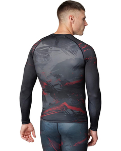 Rashguard imprimé sur mesure par sublimation Mma Bjj Rushguard - Product Image 5