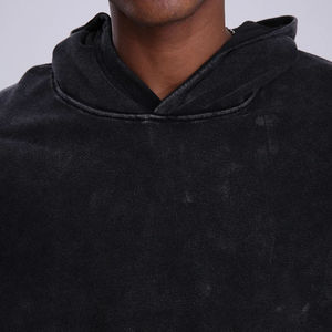 Nueva sudadera de mezcla de algodón para hombre, jersey de gran tamaño con ropa de calle bordada, sudadera ajustada Lisa personalizada para hombre - Product Image 3