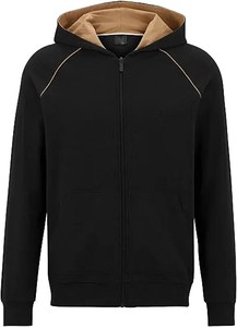 Sudadera con capucha Eco Smart con cremallera para hombre Sudadera de lana de peso medio 95% algodón 5% Elastano importado Pull On cierre lavado a máquina de B - Product Image 5