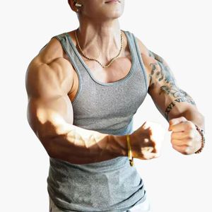 Débardeur de sport pour homme en gros personnalisé de haute qualité, respirant, sans manches, pour l'entraînement, débardeur de fitness - Product Image 5