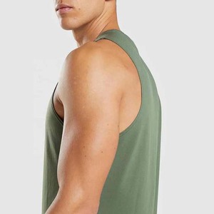 Customized Color Mens Sleeveless Tank Top Fitness Gym Casual Summer Unisex OEM Service 100% Polyester Anti-UV Quick Dry - Product Image 6