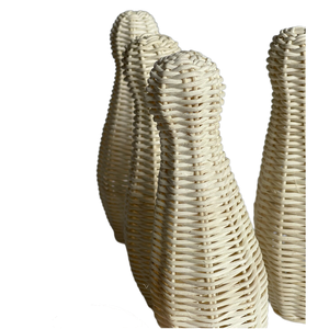 บ้านตุ๊กตาหวายน่ารักและเฟอร์นิเจอร์สำหรับเด็กเล็กตุ๊กตาของเล่นแกล้งเล่นสำหรับเด็กทารกของเล่นตกแต่งบ้านเล่น - Product Image 4