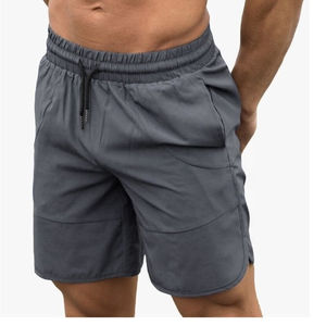 Pantalones cortos para correr para hombre, pantalones cortos para correr de verano personalizados al por mayor, pantalones cortos deportivos informales para entrenamiento de secado rápido para hombre - Product Image 4