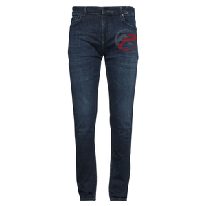 กางเกงยีนส์วินเทจของผู้ชายกางเกงยีนส์ขายาวผ้าเดนิมสไตล์ลำลองทรงตรงโลโก้1:1สำหรับผู้ชาย - Product Image 3