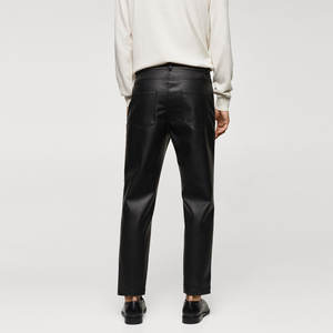 Wholesale Cheap Price Latest Style <b>Leather</b> <b>Pants</b> For Adults <b>Men</b> New Arrival Design <b>Men's</b> <b>Leather</b> <b>Pants</b> - Product Image 4